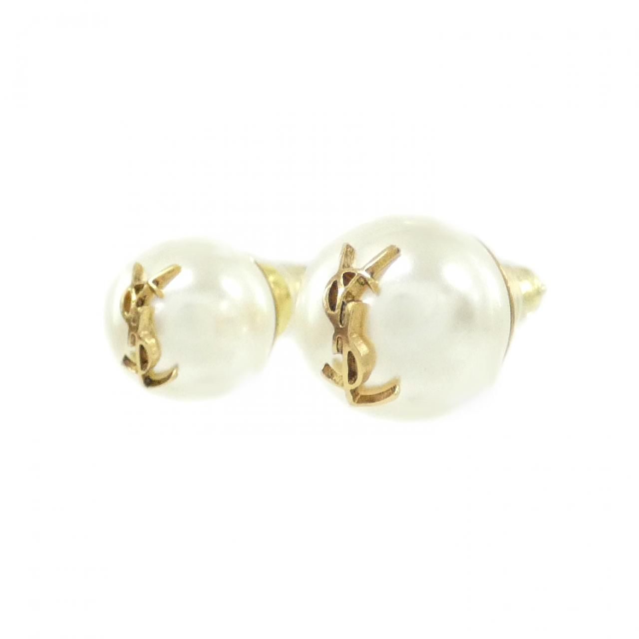 Saint Laurent Earrings Gold — view 2