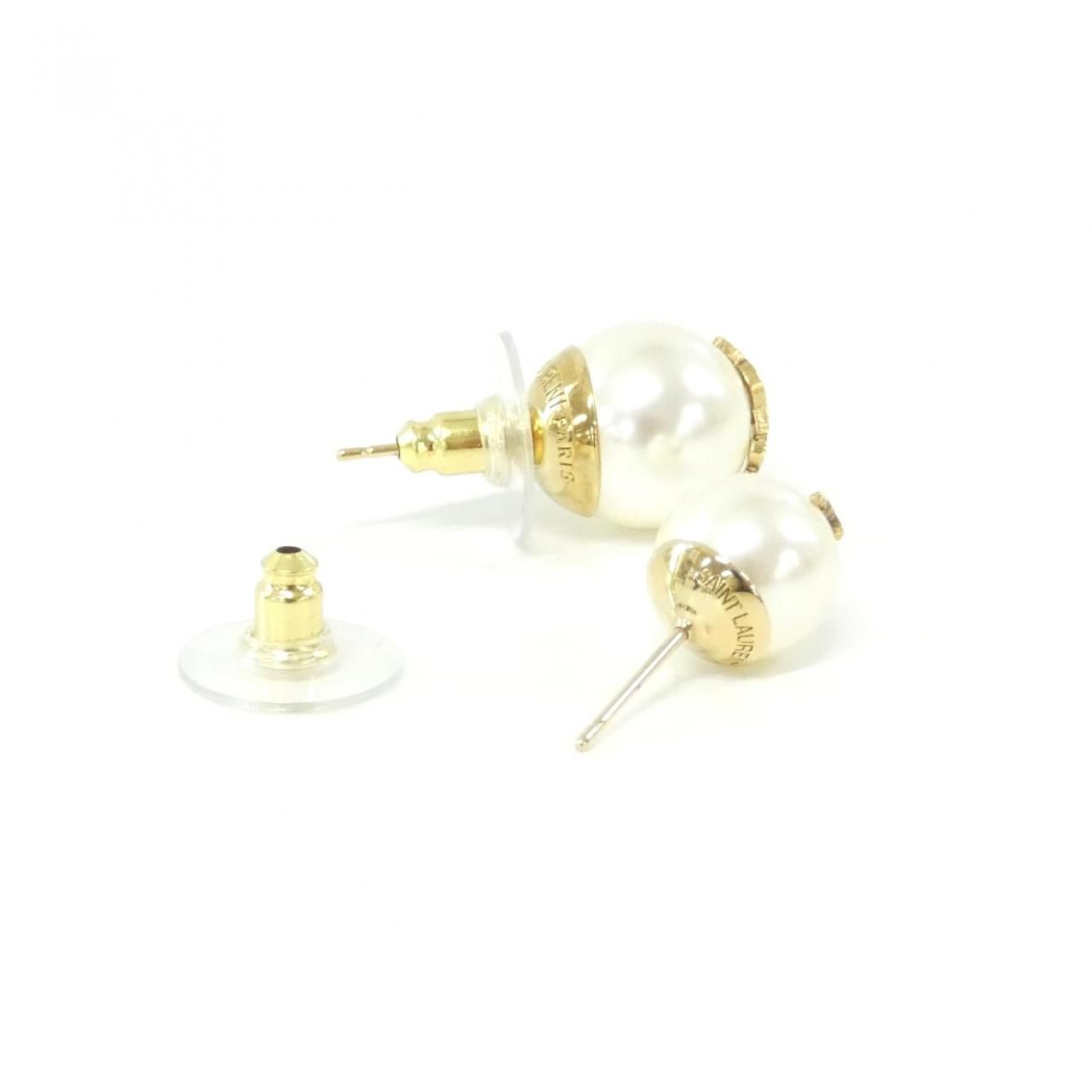 Saint Laurent Earrings Gold — view 3