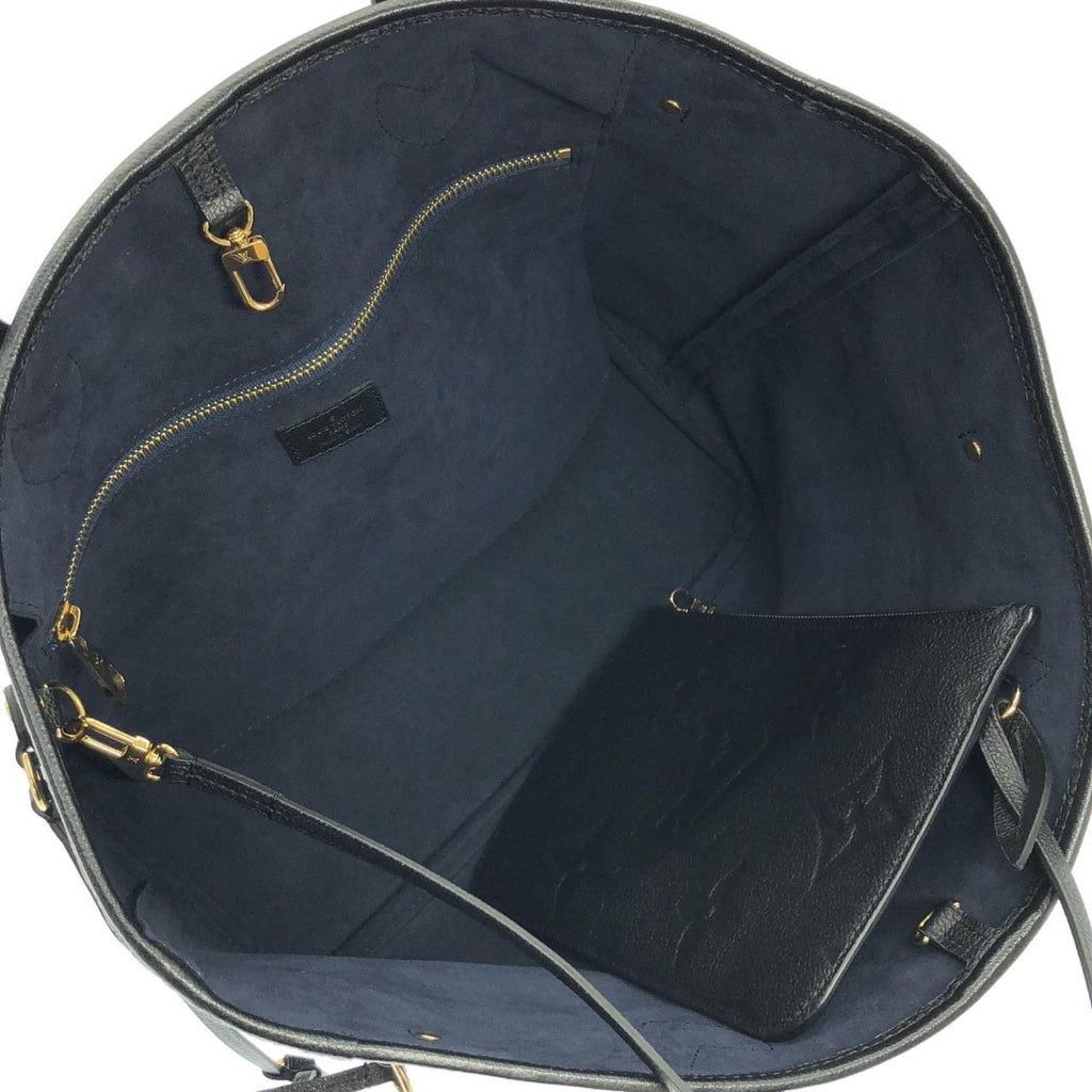 Louis Vuitton Monogram Empreinte Neverfull MM — view 8