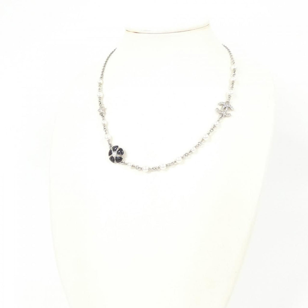 Chanel Necklace Silver — view 6