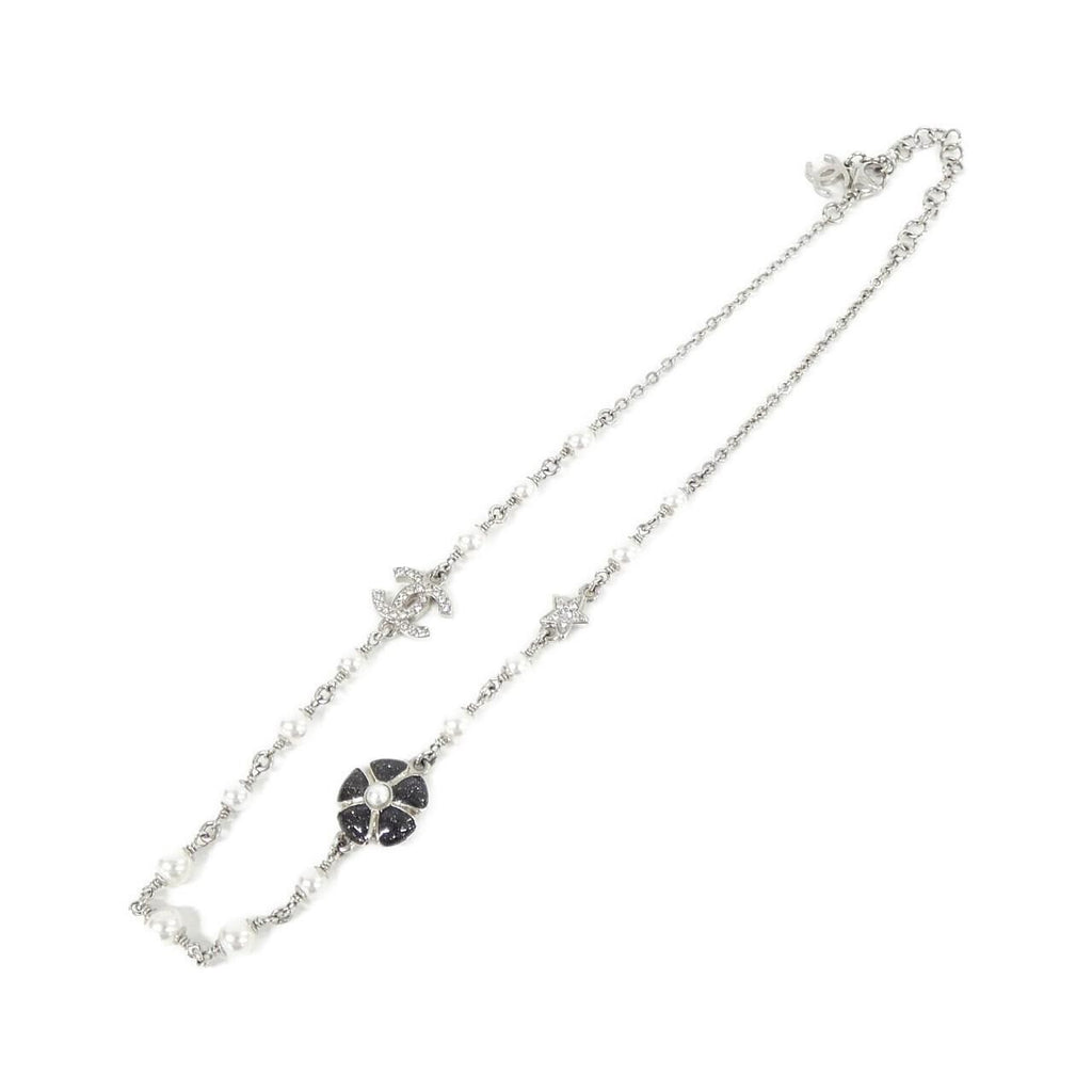 Chanel Necklace Silver — view 2