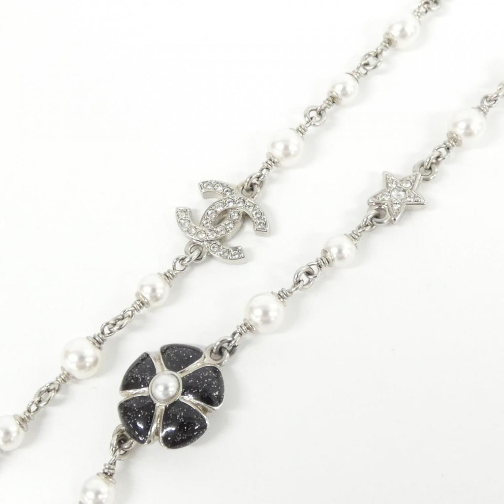 Chanel Necklace Silver — view 3