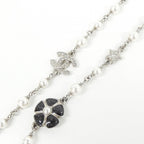 Chanel Necklace Silver — view 3