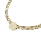 Chanel Choker Necklace Gold