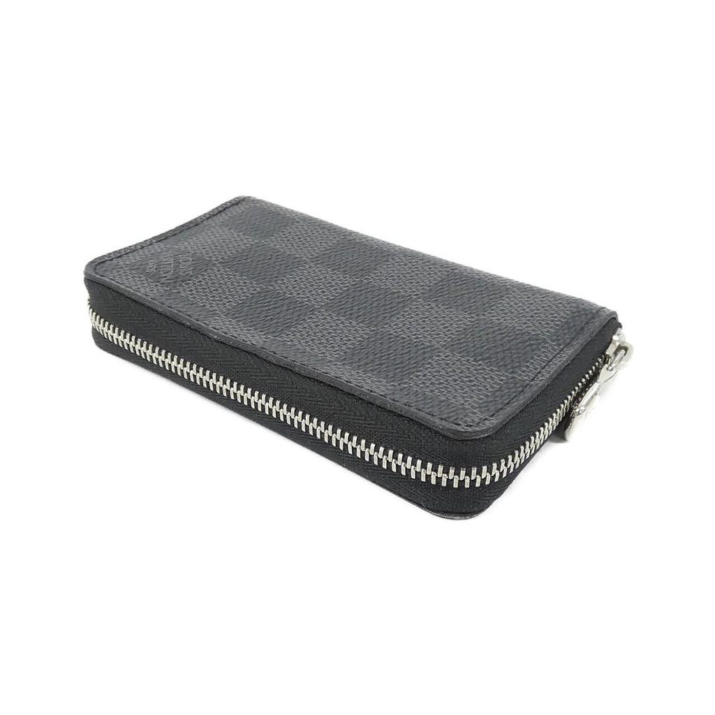 Louis Vuitton Damier Graphite Zippy Coin Purse — view 2