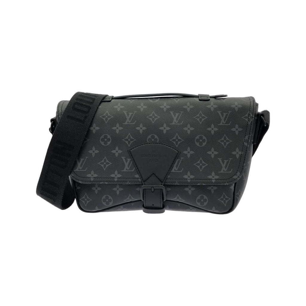 Louis Vuitton Monogram Eclipse Montsouris Messenger Shoulder Bag