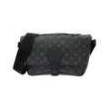 Louis Vuitton Monogram Eclipse Montsouris Messenger Shoulder Bag