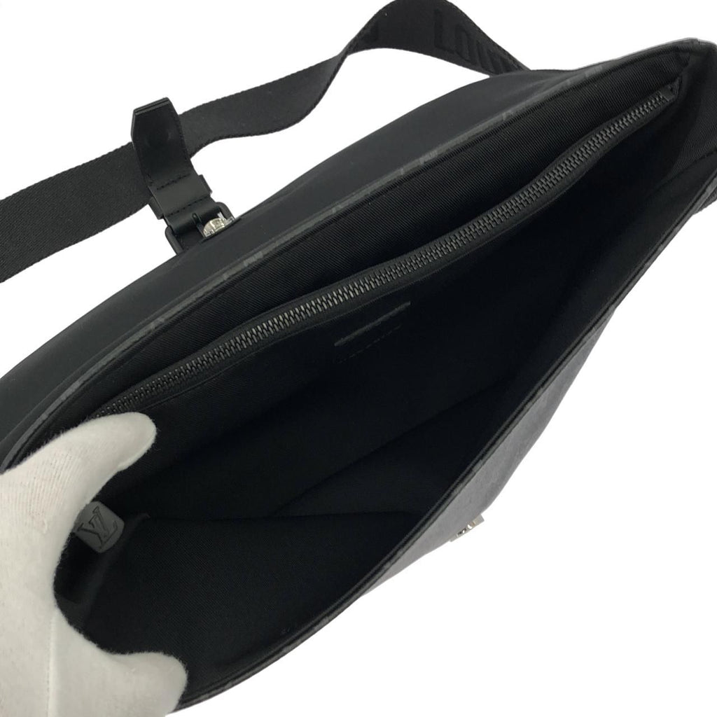 Louis Vuitton Monogram Eclipse Montsouris Messenger Shoulder Bag — view 8
