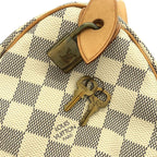 Louis Vuitton Damier Azur Speedy 25 Boston Bag — view 6