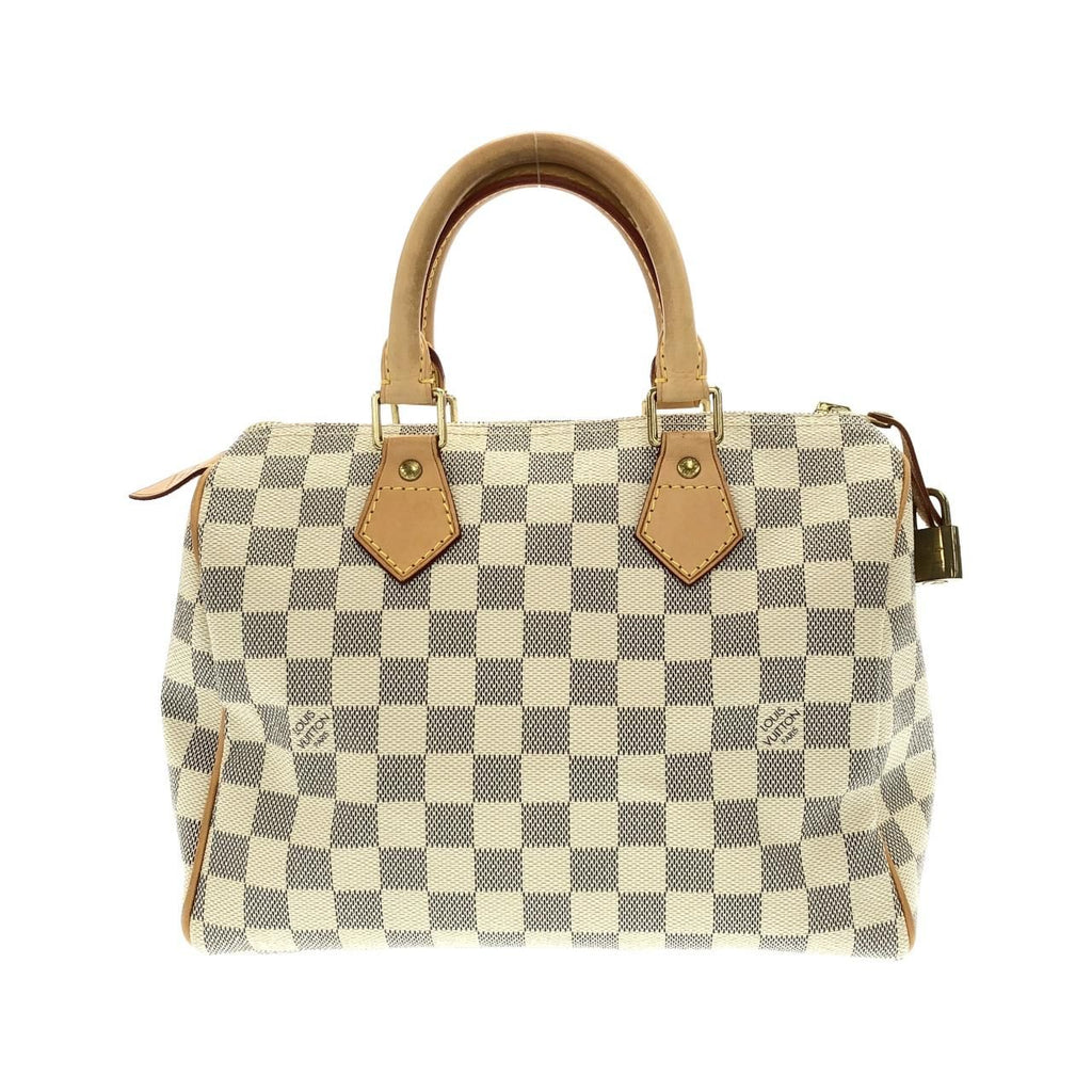 Louis Vuitton Damier Azur Speedy 25 Boston Bag