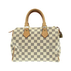 Louis Vuitton Damier Azur Speedy 25 Boston Bag