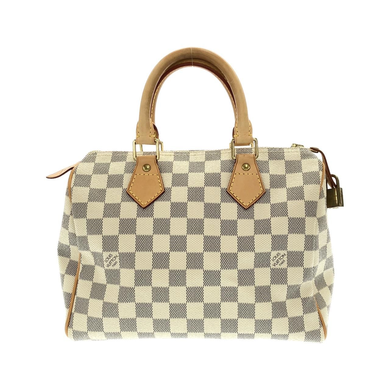 Louis Vuitton Damier Azur Speedy 25 Boston Bag