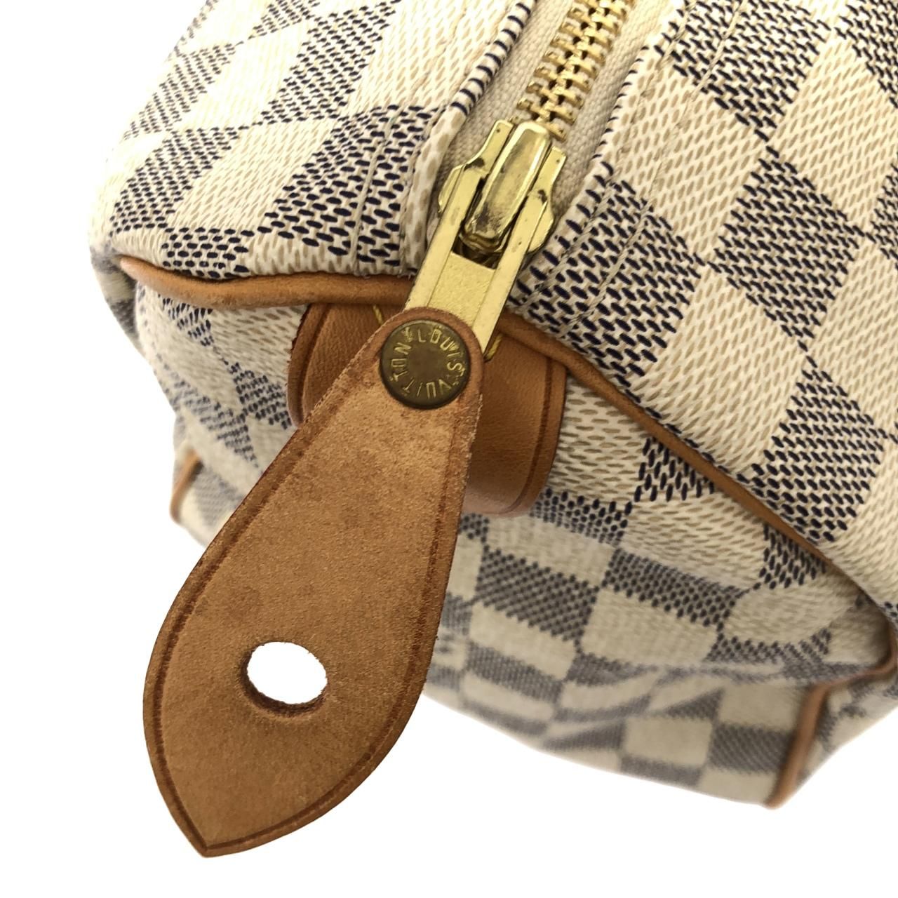 Louis Vuitton Damier Azur Speedy 25 Boston Bag — view 4