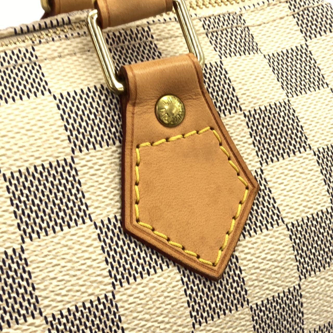 Louis Vuitton Damier Azur Speedy 25 Boston Bag — view 3