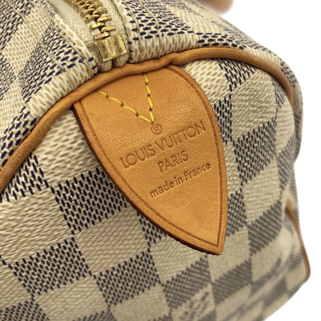 Louis Vuitton Damier Azur Speedy 25 Boston Bag — view 5