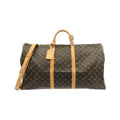 Louis Vuitton Monogram Keepall Bandouliere 60 Boston Bag
