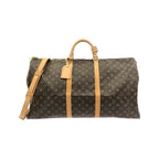 Louis Vuitton Monogram Keepall Bandouliere 60 Boston Bag