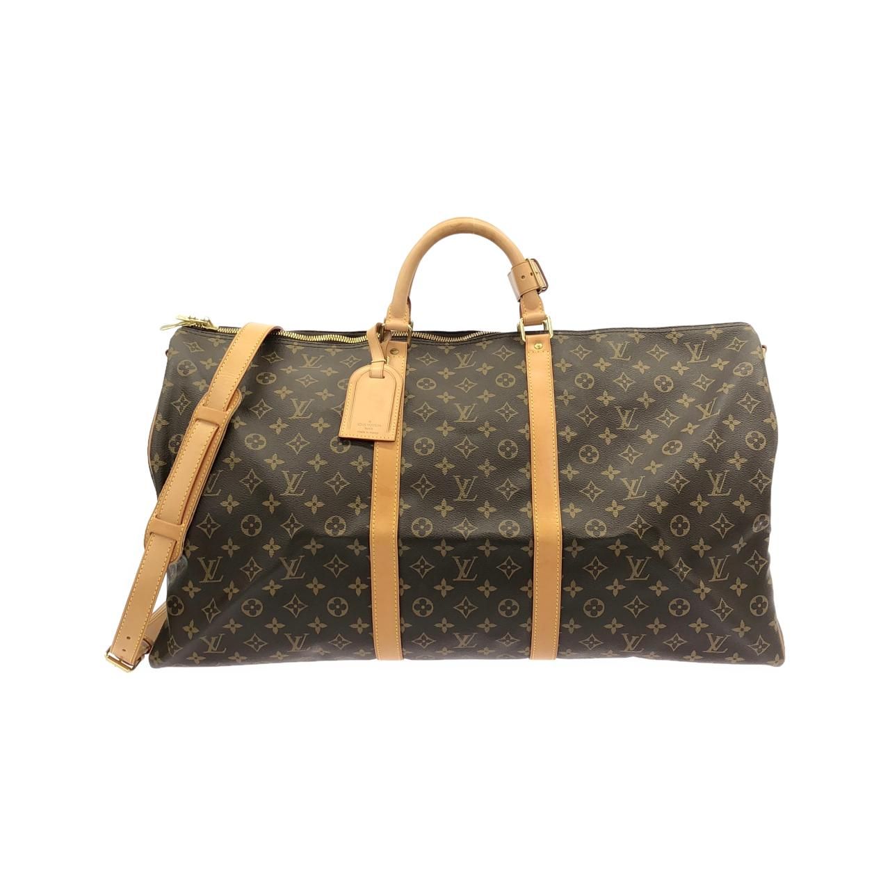 Louis Vuitton Monogram Keepall Bandouliere 60 Boston Bag