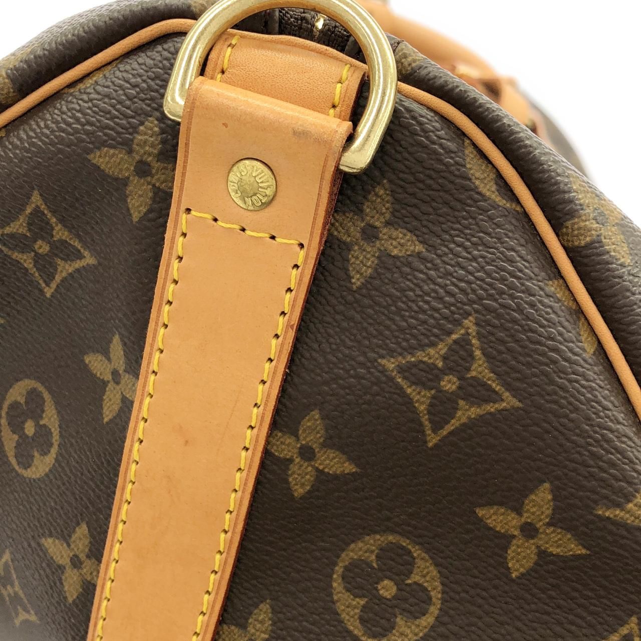 Louis Vuitton Monogram Keepall Bandouliere 60 Boston Bag — view 6