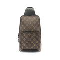 Louis Vuitton Monogram Macassar Avenue Sling Bag