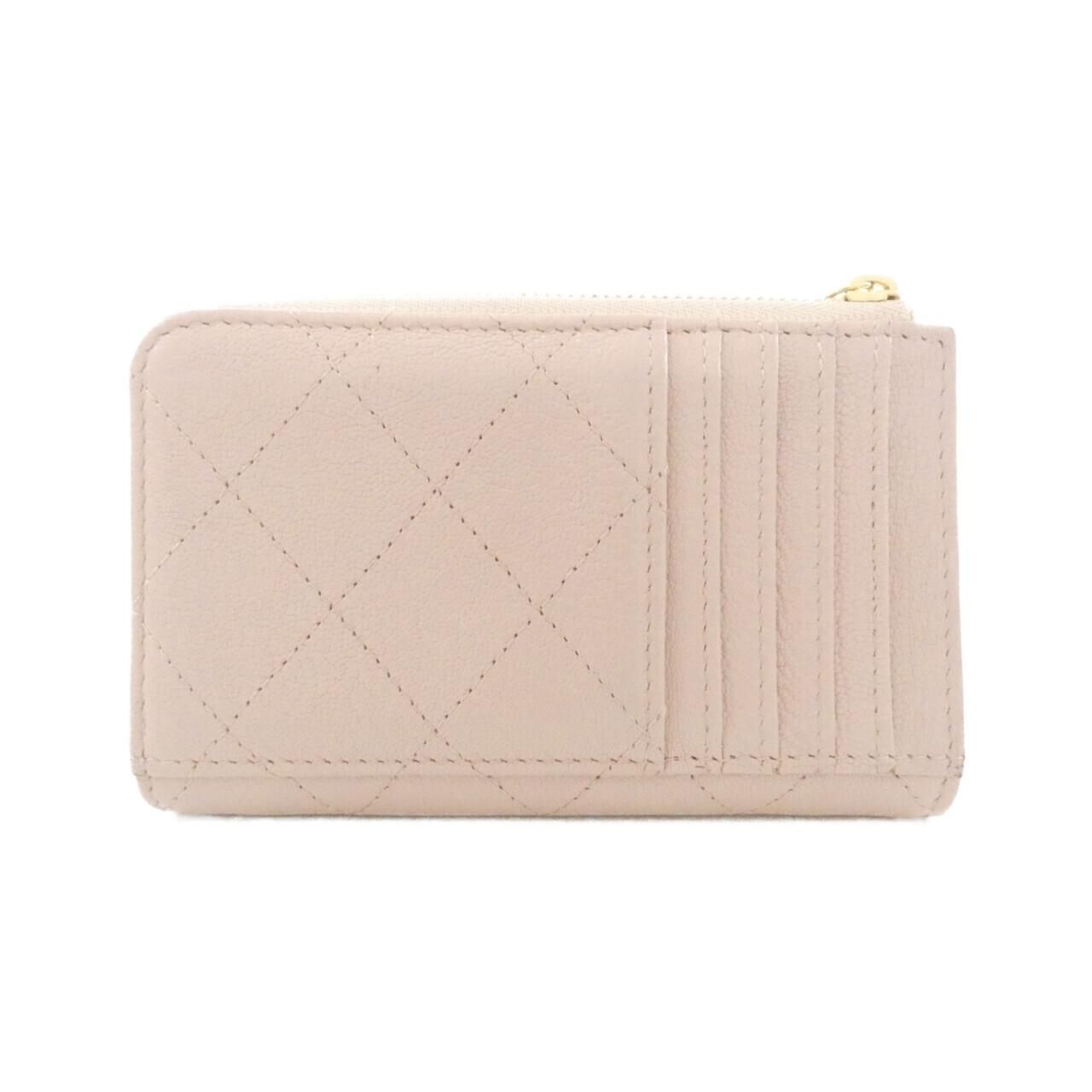Chanel Card Case Card Holders Pink — view 2