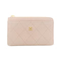 Chanel Card Case Card Holders Pink