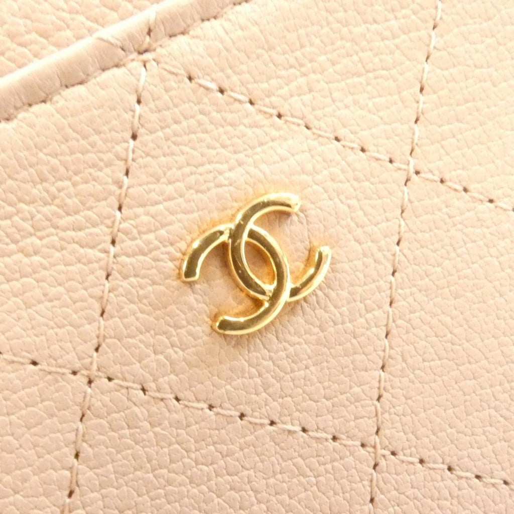 Chanel Card Case Card Holders Pink — view 5