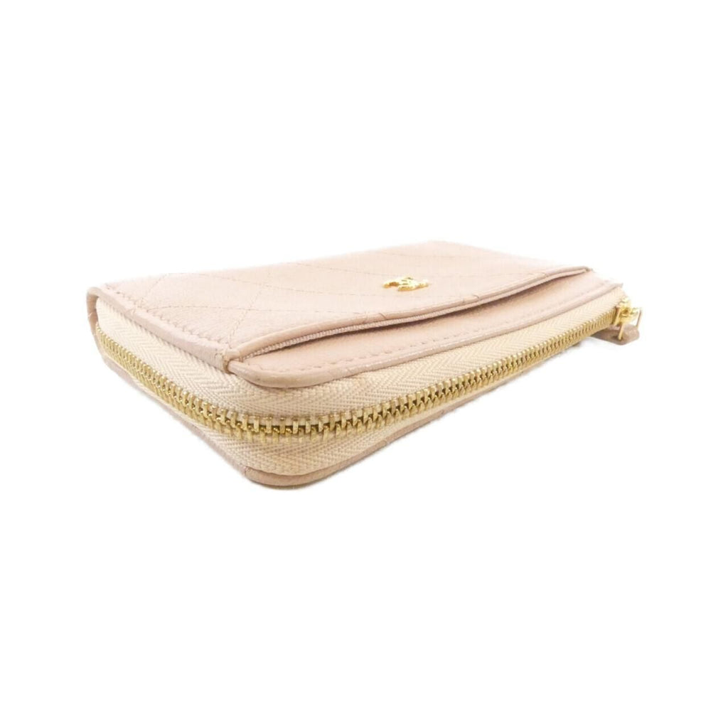 Chanel Card Case Card Holders Pink — view 3