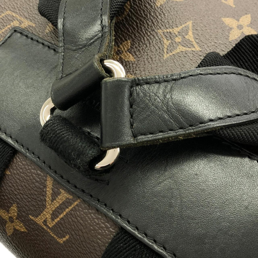 Louis Vuitton Monogram Macassar Christopher MM Backpack — view 6