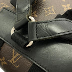 Louis Vuitton Monogram Macassar Christopher MM Backpack — view 6