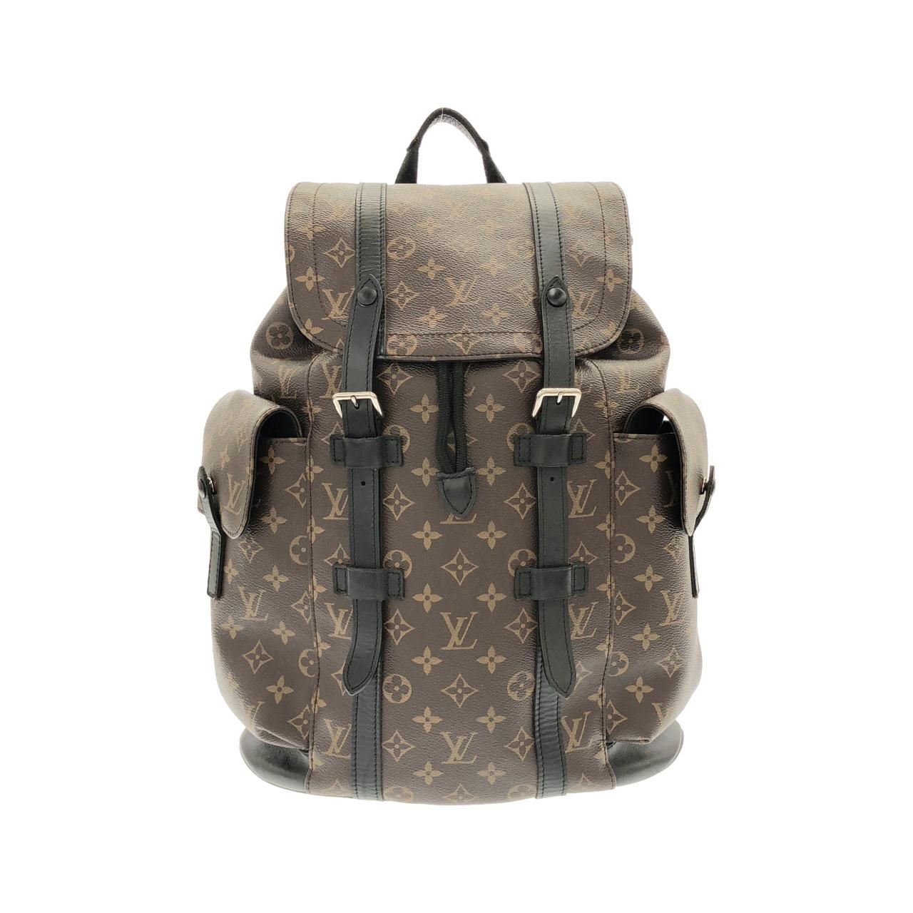 Louis Vuitton Monogram Macassar Christopher MM Backpack