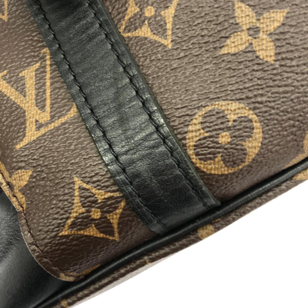 Louis Vuitton Monogram Macassar Christopher MM Backpack — view 4