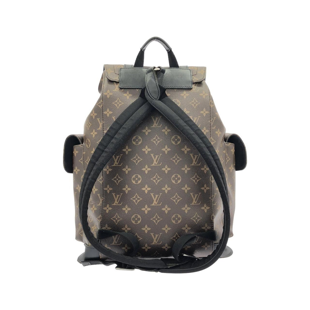 Louis Vuitton Monogram Macassar Christopher MM Backpack — view 2
