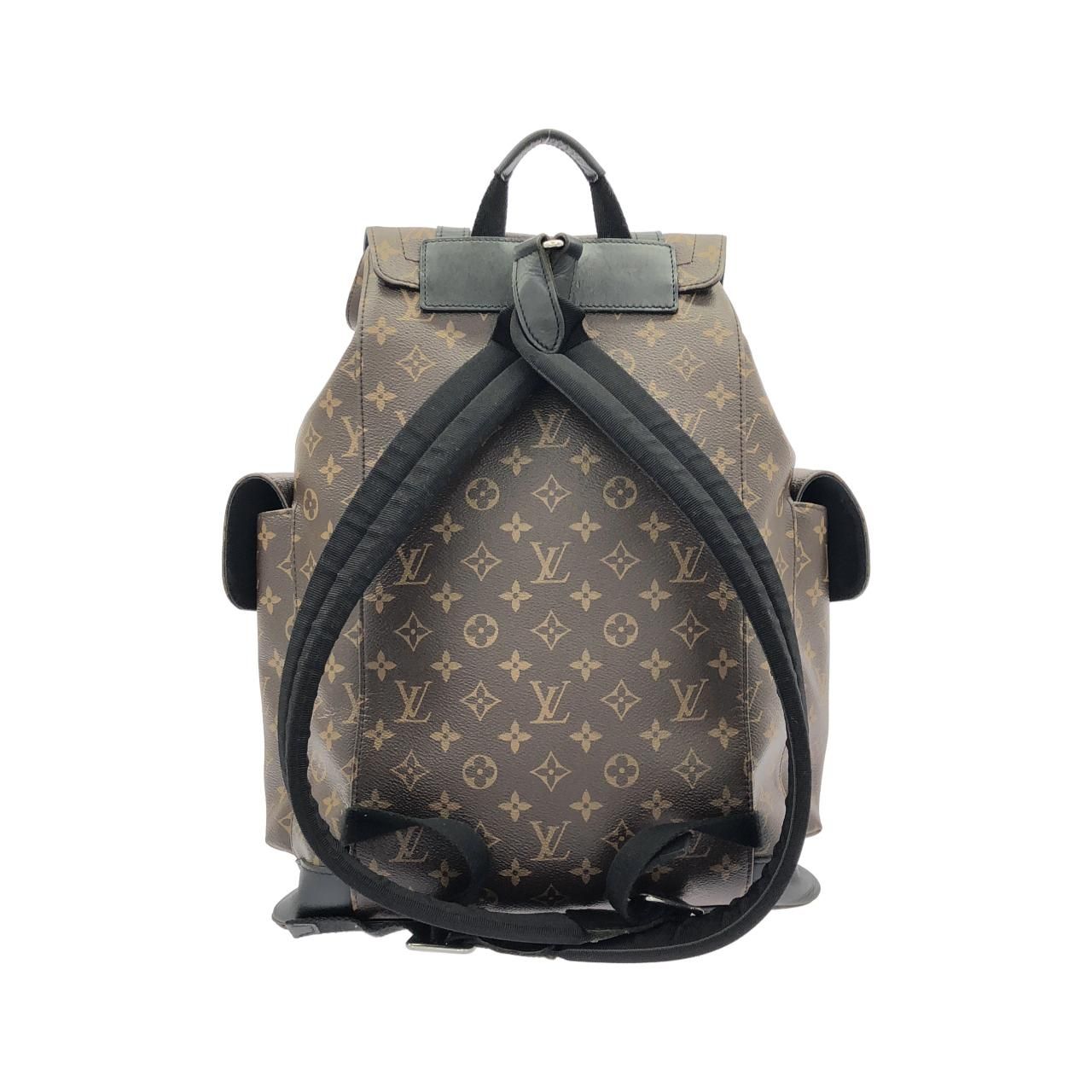 Louis Vuitton Monogram Macassar Christopher MM Backpack — view 2