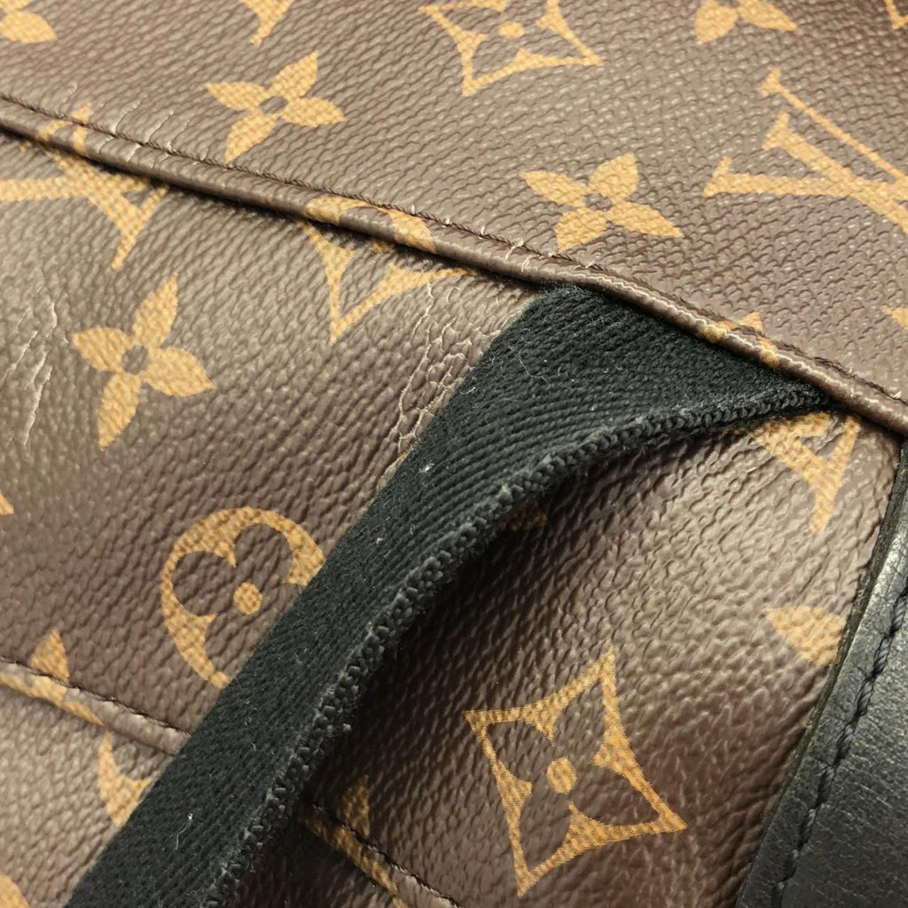Louis Vuitton Monogram Macassar Christopher MM Backpack — view 7