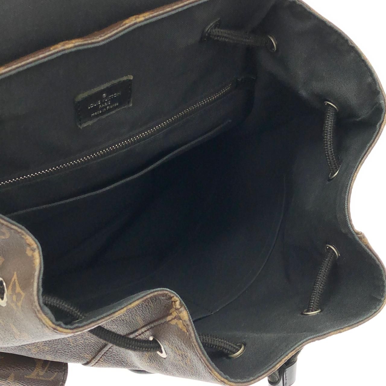 Louis Vuitton Monogram Macassar Christopher MM Backpack — view 8