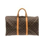 Louis Vuitton Monogram Keepall 50 Boston Bag