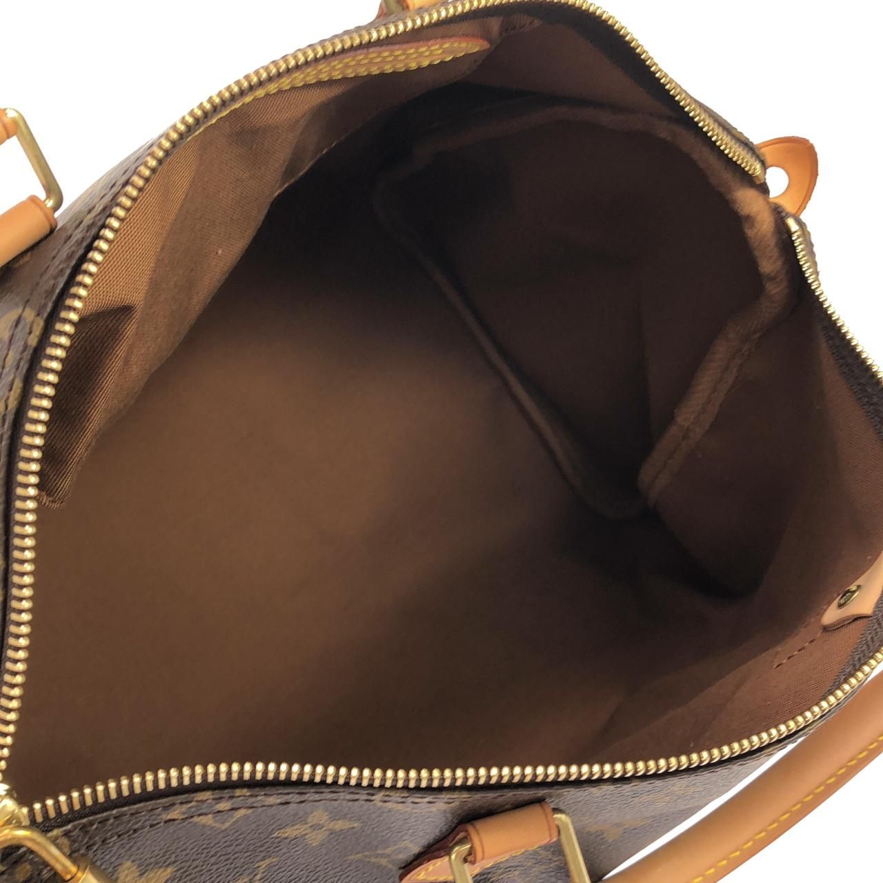 Louis Vuitton Monogram Speedy 35 Boston Bag — view 8