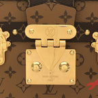Louis Vuitton Monogram Reverse Petite Malle Shoulder Bag — view 6