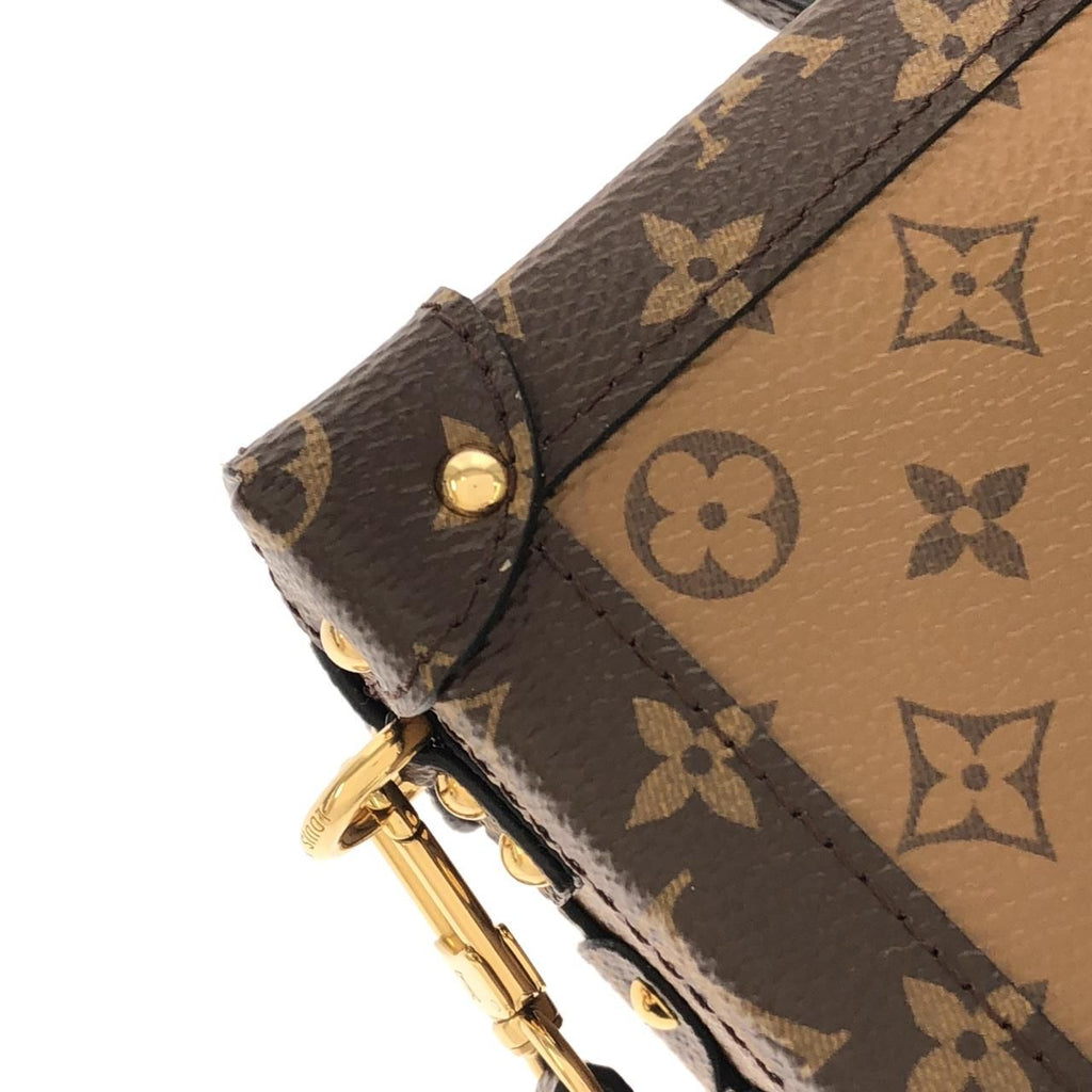 Louis Vuitton Monogram Reverse Petite Malle Shoulder Bag — view 4
