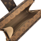 Louis Vuitton Monogram Reverse Petite Malle Shoulder Bag — view 8