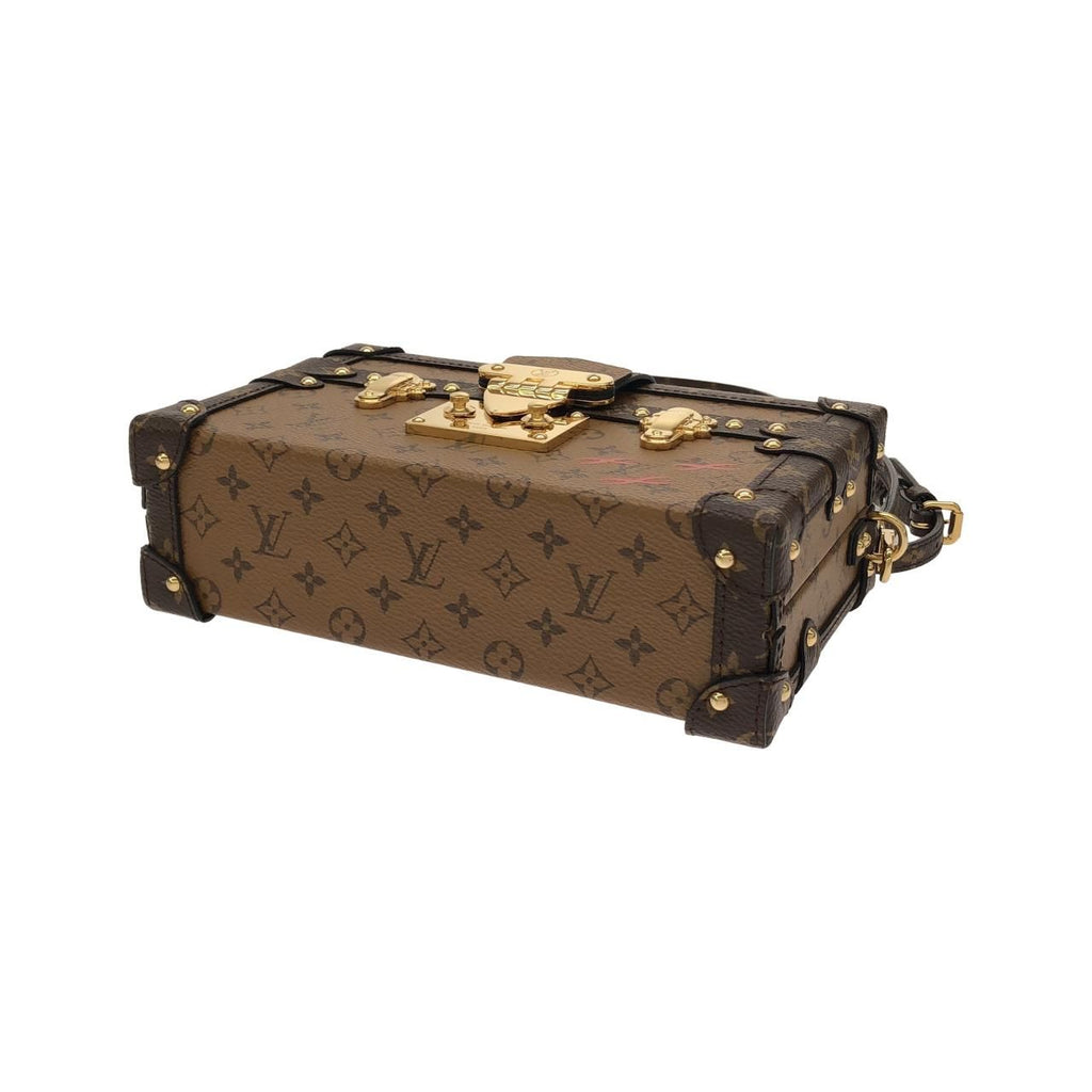 Louis Vuitton Monogram Reverse Petite Malle Shoulder Bag — view 3