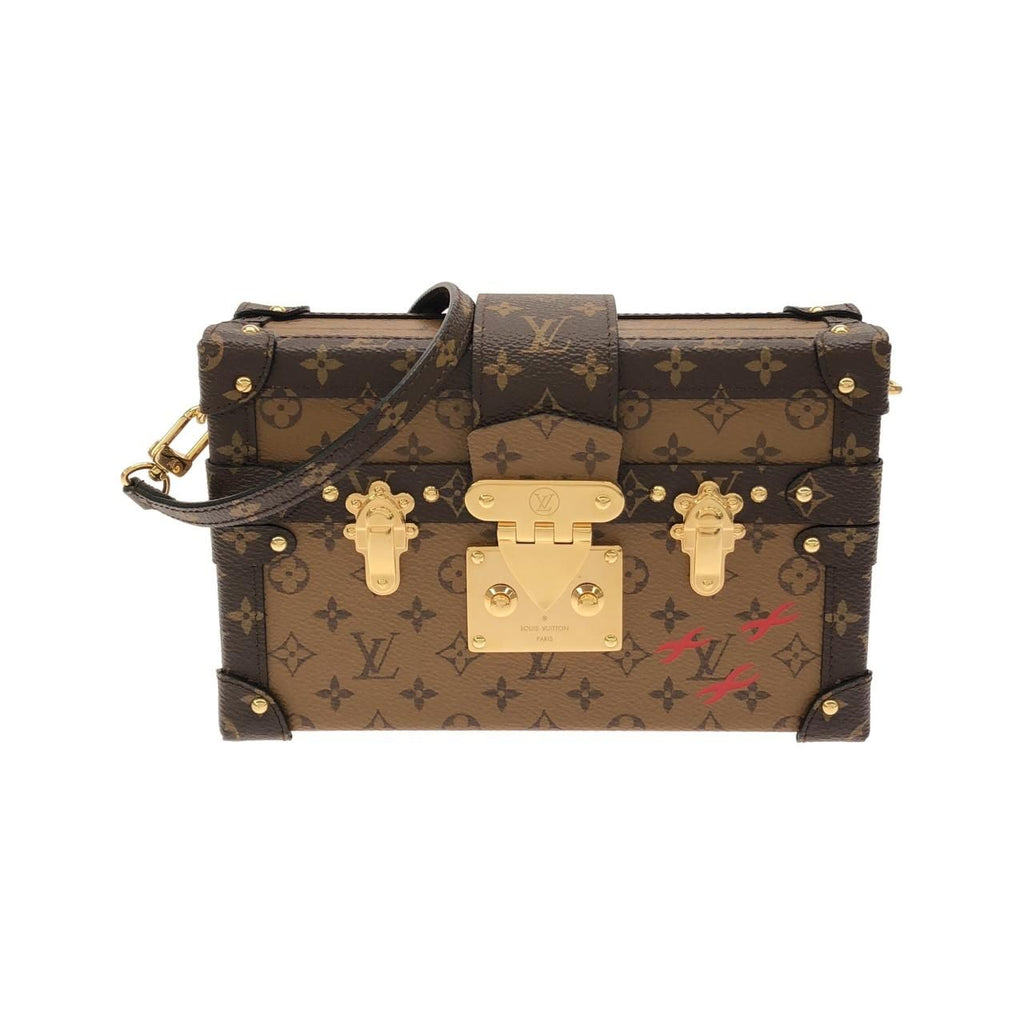 Louis Vuitton Monogram Reverse Petite Malle Shoulder Bag