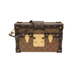 Louis Vuitton Monogram Reverse Petite Malle Shoulder Bag