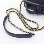 Chanel Bag Handbag Navy — view 5