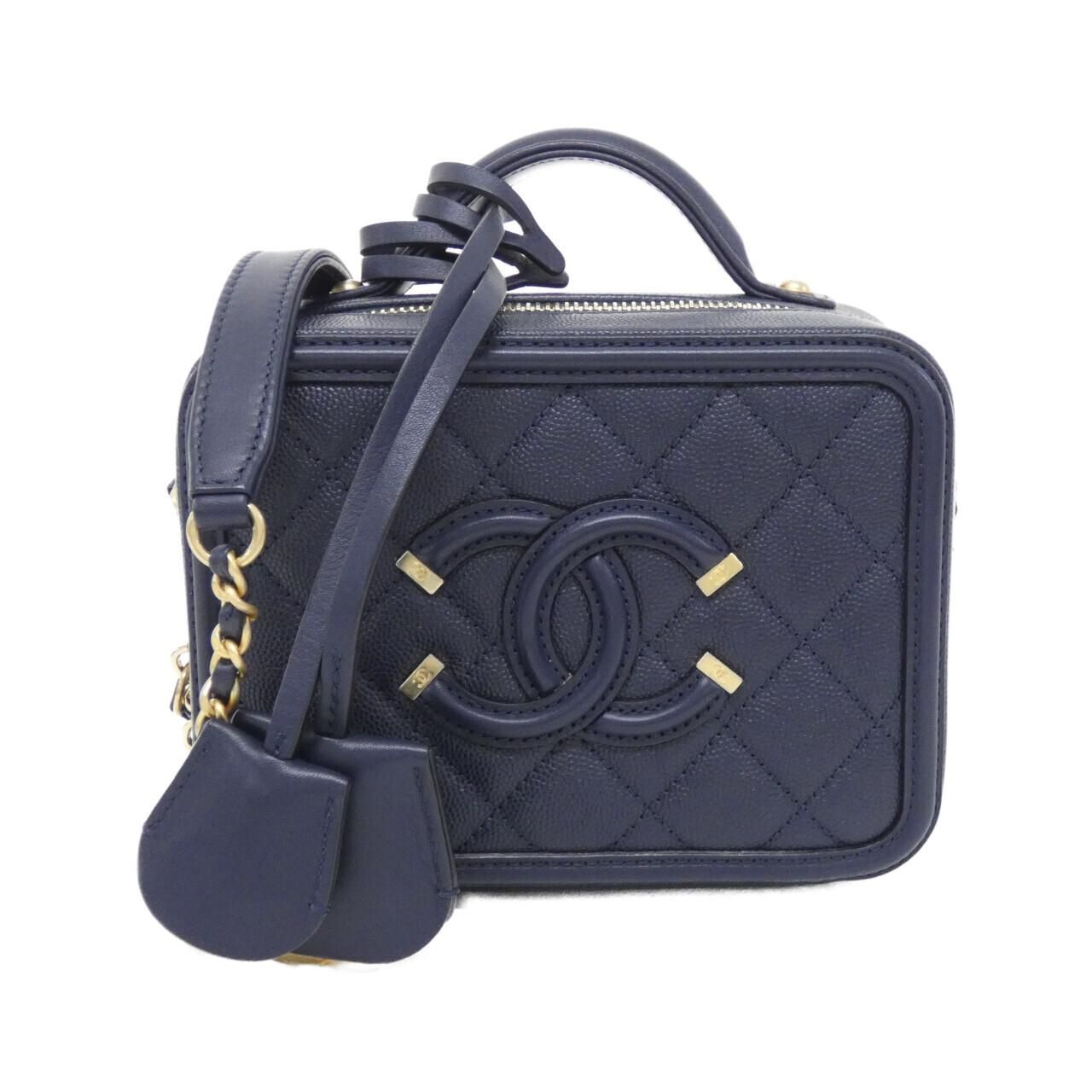 Chanel Bag Handbag Navy