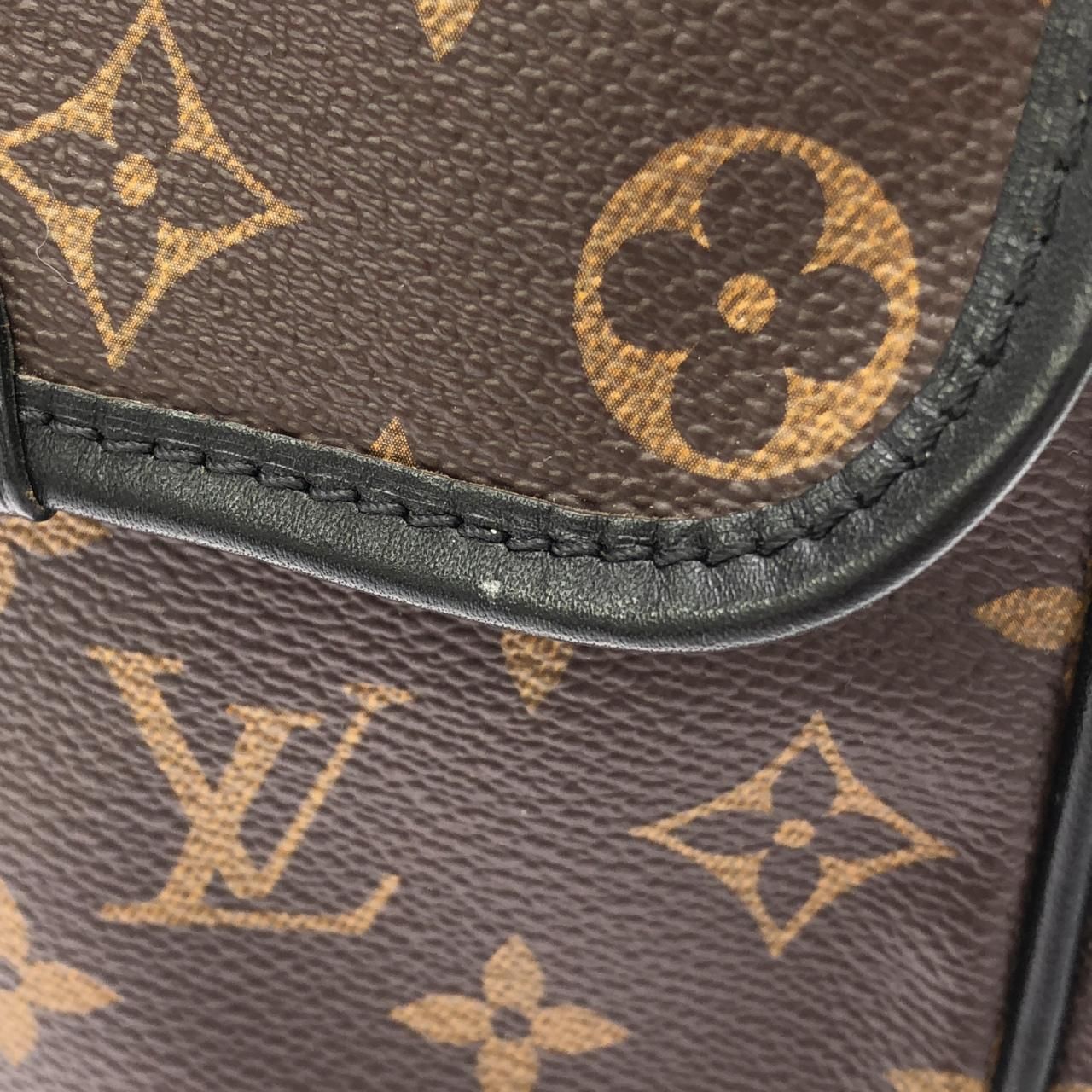 Louis Vuitton Monogram Macassar Bus PM Shoulder Bag — view 4