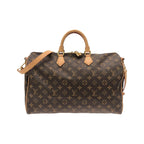 Louis Vuitton Monogram Speedy Bandouliere 40 Boston Bag