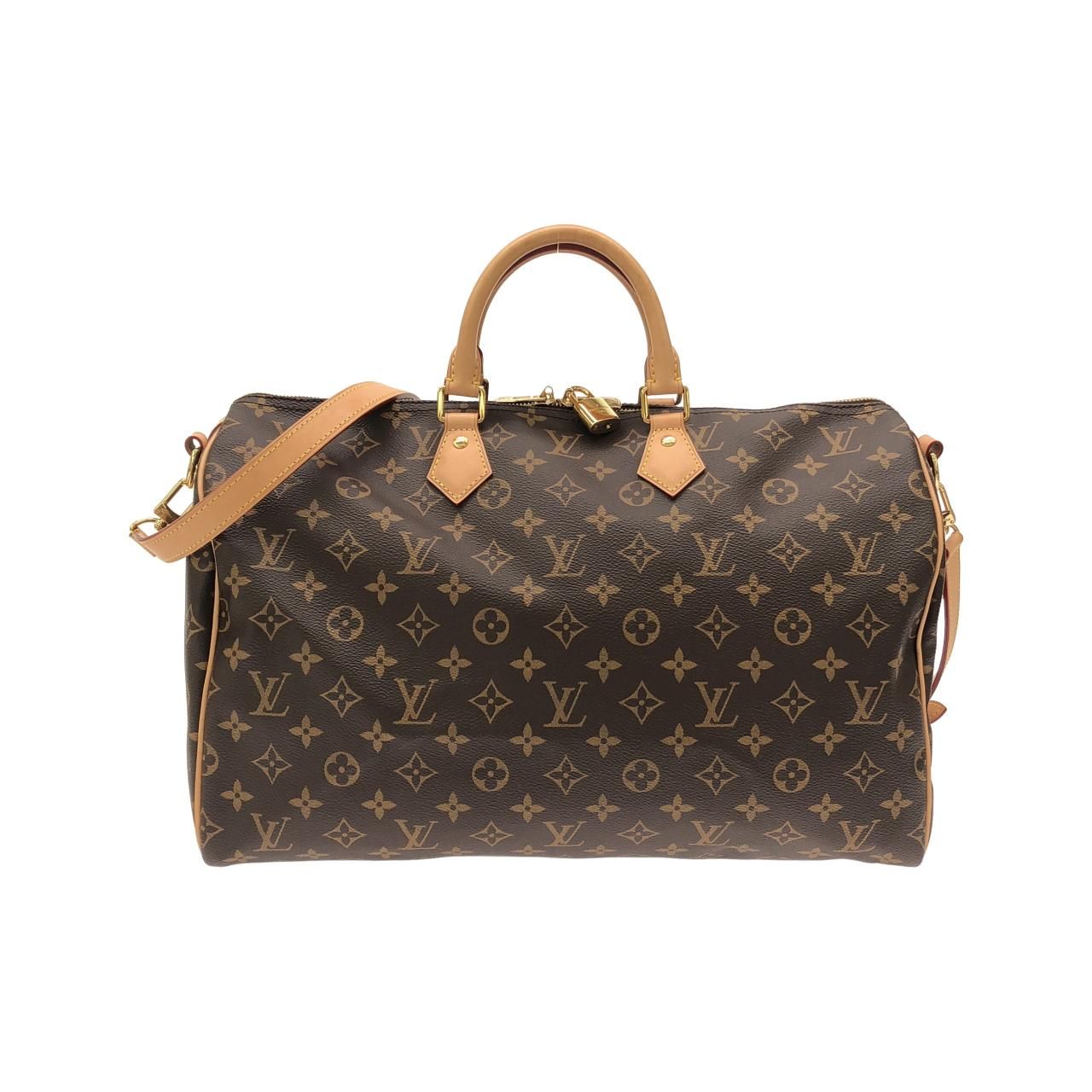 Louis Vuitton Monogram Speedy Bandouliere 40 Boston Bag