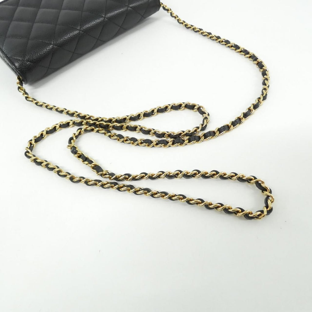 Chanel Timeless Classic Line Chain Wallet Shoulder Bag — view 5